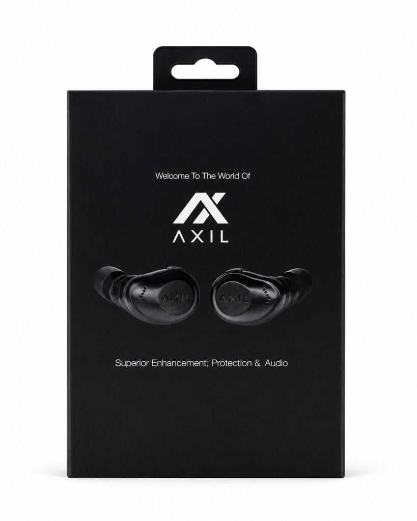 Matte Black Earbuds Box